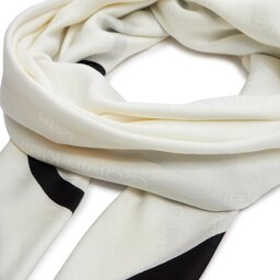 

Хустка Calvin Klein Aop Logo Jaquard Scarf 130X130 K60K611125 Marshmallow YAL, Écru