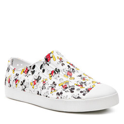 Native Sneakers Native Jefferson Print 11112001-2030 Shell White/Shell White/Mickey All Over Print