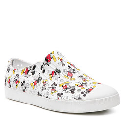 Native Trampki Native Jefferson Print 11112001-2030 Shell White/Shell White/Mickey All Over Print