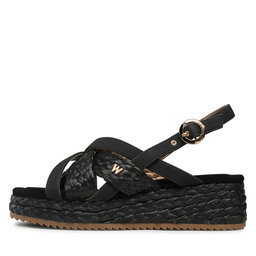 

Еспадрильї Wrangler Kim Raffia WL31555A Black 062, Чорний