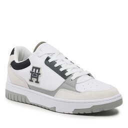 Tommy Hilfiger Сникърси Tommy Hilfiger Basket Street Mix FM0FM04695 White YBS