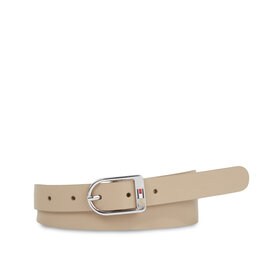 Tommy Hilfiger Női öv Tommy Hilfiger Essential Flag Silver 2.5 AW0AW15380 Merino ABO