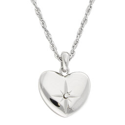 

Намисто Guess JUBN01 433JW RHODIUM, Срібний
