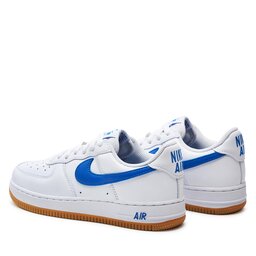 

Взуття Nike Air Force 1 Low Retro DJ3911 101 White/Royal Blue/Gum Yellow, Білий