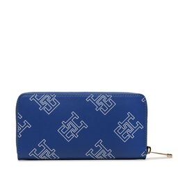 

Великий жіночий гаманець Tommy Hilfiger Iconic Tommy Large Za Mono AW0AW15143 C66, Голубий