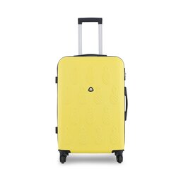 Semi Line Μεσαία Βαλίτσα Semi Line T5619-4 Κίτρινο