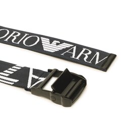 

Чоловічий ремінь EA7 Emporio Armani 245069 2F905 30633 Blu/White Logo, Cиній