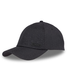 Calvin Klein Czapka z daszkiem Calvin Klein Jacquard Monogram K50K511560 Czarny