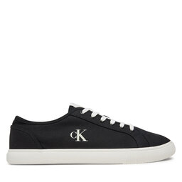 Calvin Klein Jeans Teniși Calvin Klein Jeans Ess Vulc Low Mg Canvas YM0YM01209 Negru