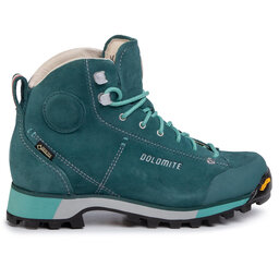 

Трекінгові черевики Dolomite Cinquantaquattro Hike W Gtx GORE-TEX 269483-1230005 Ocean Green, Зелений