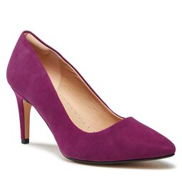 Clarks Stilettos Clarks Laina Rae 261748064 Purple Suede