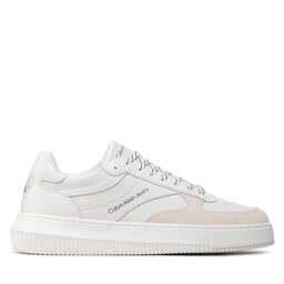 

Снікерcи Calvin Klein Jeans Chunky Cupsole Gel Backtab YM0YM00554 Triple White 0K8, Білий