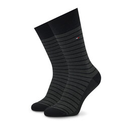

Набір 5 високих чоловічих шкарпеток Tommy Hilfiger 701220144 Black 002, Сірий
