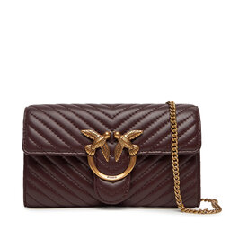 PINKO Torebka PINKO Love One Wallet C PE 25 PLTT 100062 A0GK Fioletowy