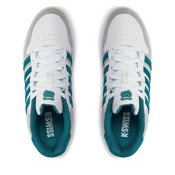 

Снікерcи K-Swiss Court Palisades 06931-942-M Wht/Scrlt Ibis/Lake, Білий