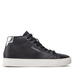 

Снікерcи Calvin Klein Cupsole Unlined High Top-Lth HW0HW01052 Ck Black BAX, Чорний