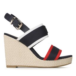 Tommy Hilfiger Alpargatas Tommy Hilfiger Rwb Feminne Wedge FW0FW07180 Azul marino