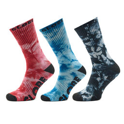 Globe Set di 3 paia di calzini lunghi da uomo Globe All Tied Up GB71639051 Assorted