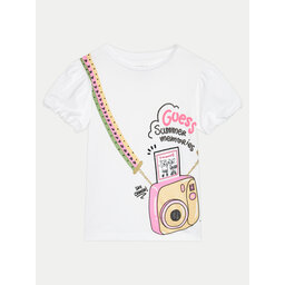 Guess Guess Camiseta K4GI13 K6YW4 Blanco Regular Fit