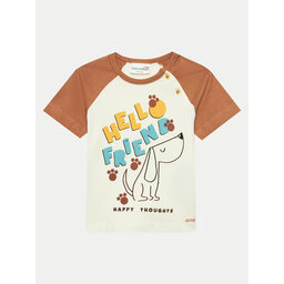 Coccodrillo Coccodrillo Camiseta WC4143202HBN Beis Regular Fit