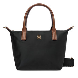 Tommy Hilfiger Ročna torba Tommy Hilfiger Popette Mini Tote AW0AW17709 Črna