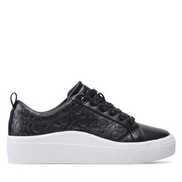 

Снікерcи Calvin Klein Cupsole Wave Lace Up W0HW01328 Ck Black BAX, Чорний