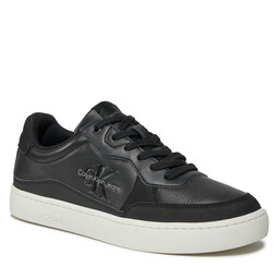 Calvin Klein Jeans Sneakers Calvin Klein Jeans Classic Cupsole Low Lth Ml Fad YM0YM00885 Black/Bright White 0GM