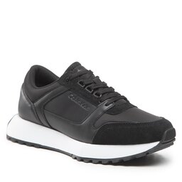 Calvin Klein Tenisice Calvin Klein Low Top Lace Up Mix HM0HM00853 Ck Black BEH