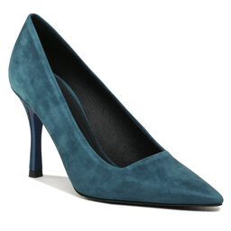 Furla Pantofi cu toc subțire Furla Code YC44FCD-C10000-1785S-1-065-20-IT Blu Jay
