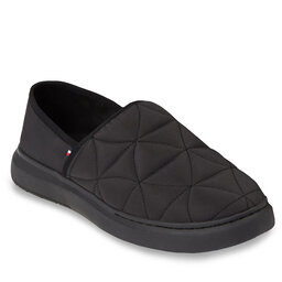 Tommy Hilfiger Hausschuhe Tommy Hilfiger Hilfiger Warm Hybrid Homeslipper FM0FM04772 Black BDS