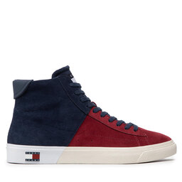 

Снікерcи Tommy Jeans, Бордовий