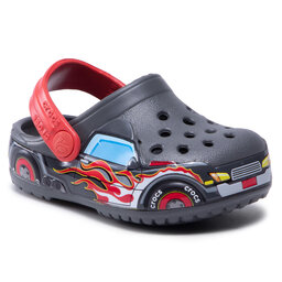 

Шльопанці Crocs Fitruckbandclog K 207074 Slate Grey, Сірий