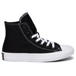 

Кеди Converse Ctas Hi 165091C Blacj/Enamel Red/White, Чорний