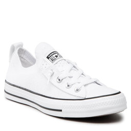 Converse Sneakers aus Stoff Converse Ctas Shoreline Knit Slip 565490C White/Black/White