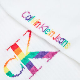 

Високі чоловічі шкарпетки Calvin Klein Jeans 701222149 White 001, Білий