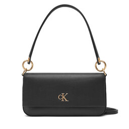 Calvin Klein Jeans Handtasche Calvin Klein Jeans Minimal Monogram Shoulder Pouch LV04K3161G Schwarz