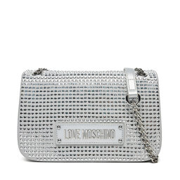 LOVE MOSCHINO Torebka LOVE MOSCHINO JC4136PP1MLL196B Srebrny