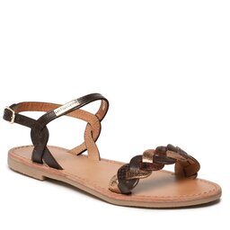 Les Tropeziennes Sandales Les Tropeziennes Hortense 42286 Chocolate/Bronze