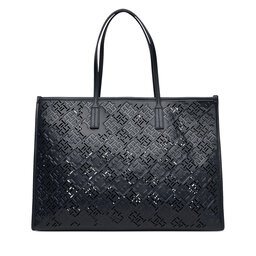Tommy Hilfiger Handtasche Tommy Hilfiger Th City AW0AW17501 Dunkelblau