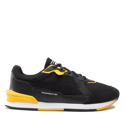 

Снікерcи Puma PL Low Racer 307021 01 Black/Lemon Chrome/White, Чорний