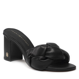 Tommy Hilfiger Šľapky Tommy Hilfiger Feminnine Weave Mule Sandal FW0FW06670 Black BDS