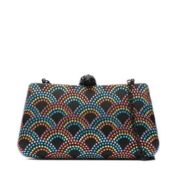 Kurt Geiger Táska Kurt Geiger 690-Crystal Eagle Clutch 9965805759 Black/Comb