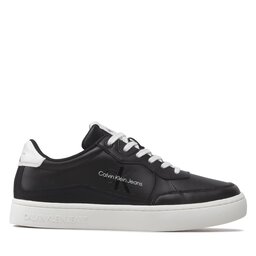 

Снікерcи Calvin Klein Jeans Classic Cupsole Lth-Su Mono YM0YM00432 Black/White 0GJ, Чорний