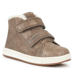 Geox Gležnjarji Geox B Trottola Girl Wpf B364ZA 07722 C9006 M Smoke Grey