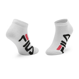 

Набір 3 пар високих дитячих шкарпеток Fila Calza Invisivle F8199/3 Black/White/Fuxia, Кольоровий