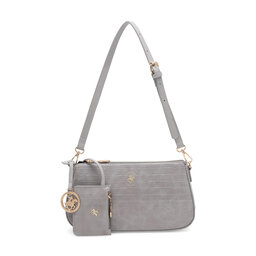 Beverly Hills Polo Club Torebka Beverly Hills Polo Club BHPC-W-03-A23 Szary