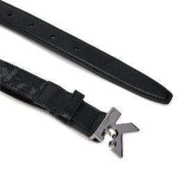 

Жіночий ремінь Karl Lagerfeld Jeans K Logo Aop Denim Belt 236J3104 Washed Black J120, Чорний