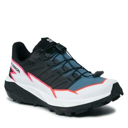 Salomon Обувки Salomon Thundercross L47382300 Black/Bering Sea/Pink Glo