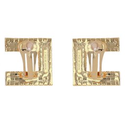 

Сережки Elisabetta Franchi OR-37M-37E2-V180 Nero/Oro 053, Золотий