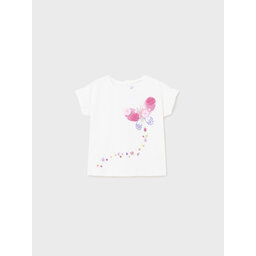 Mayoral Mayoral T-Shirt 1013 Λευκό Regular Fit